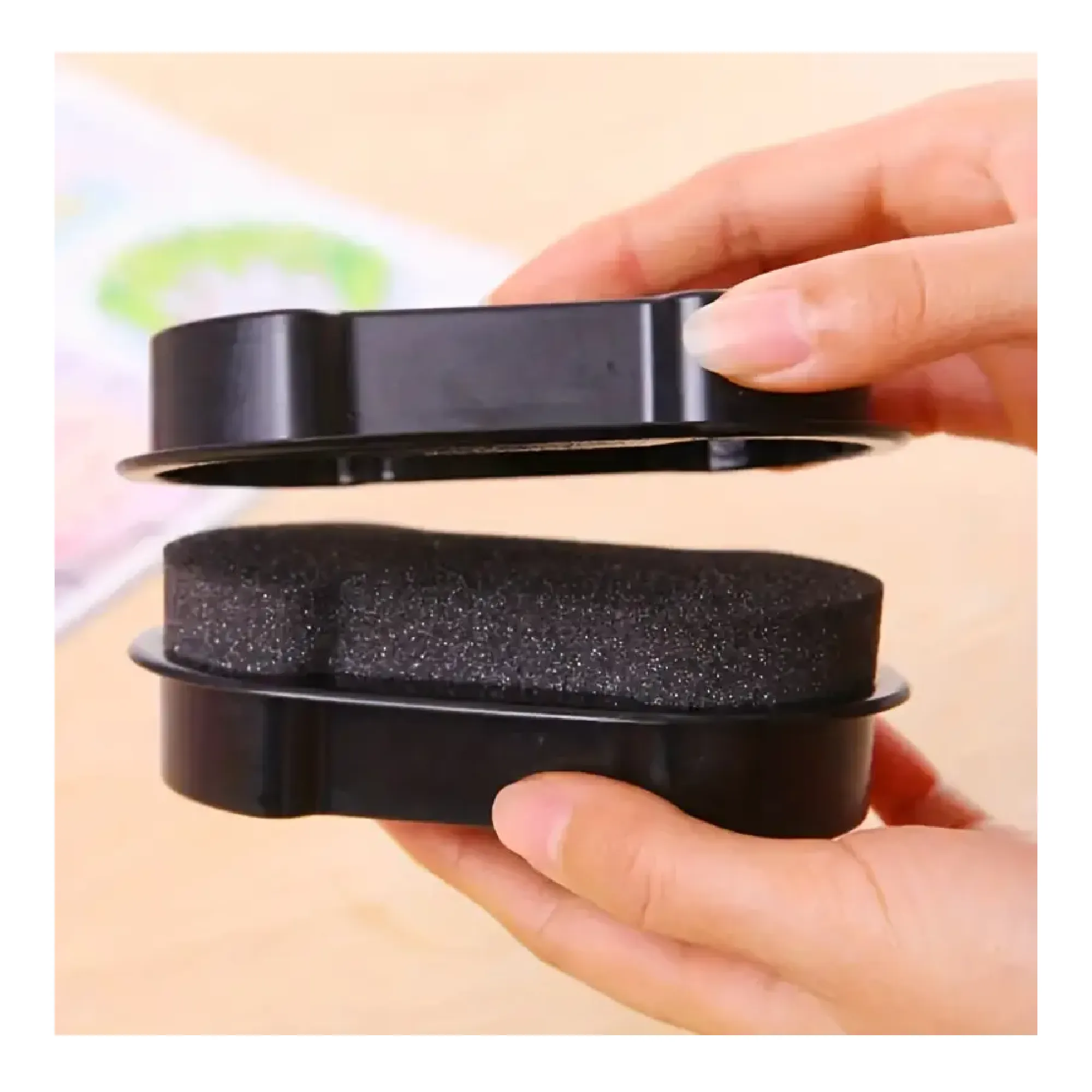 1/2/3/5pcs Double-sided Sponge Shoe Polish, Colorless Shoe Shine Artifact, Does Not Damage Leather Shoes, Polishes, Stains, Brightens, Brightening With Just One Wipe, With All-purpose Shoe Wax