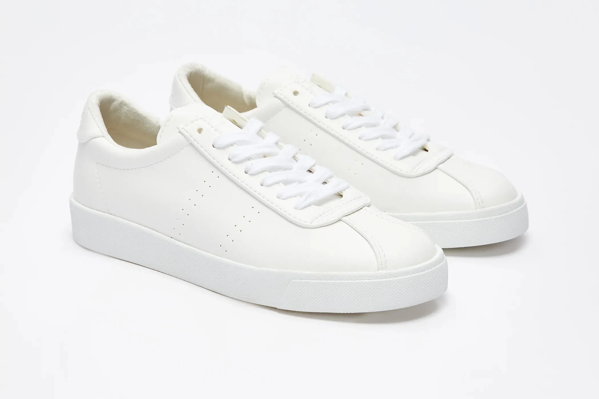 2843 Club S Corn-Based Leather White Unico