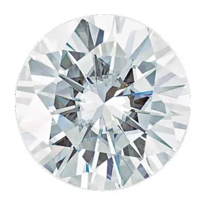 8.00mm Round Faceted Forever One™ Lab-Grown Moissanite