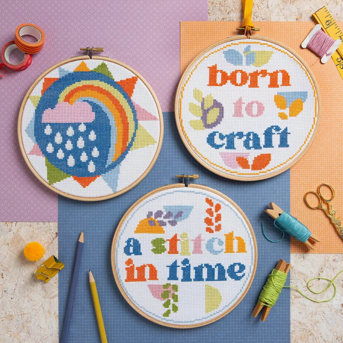 A Stitch in Time Cross Stitch Kit