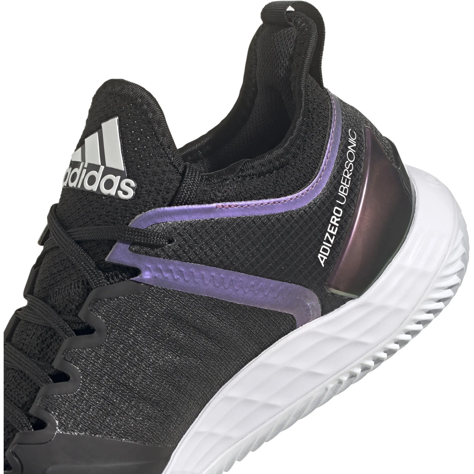 Adidas Adizero Ubersonic 4 Clay Black Mens Tennis Shoes