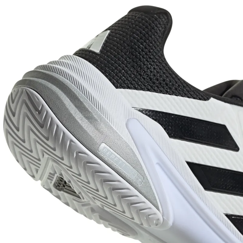 Adidas Barricade 13 Mens Tennis Shoes - White/Core Black/Grey Three