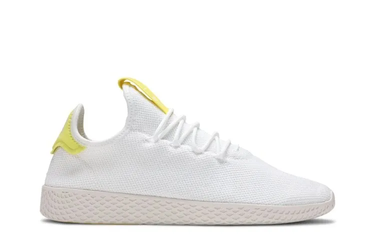 Adidas Pharrell Williams x Tennis HU 'Yellow' sneakers, white