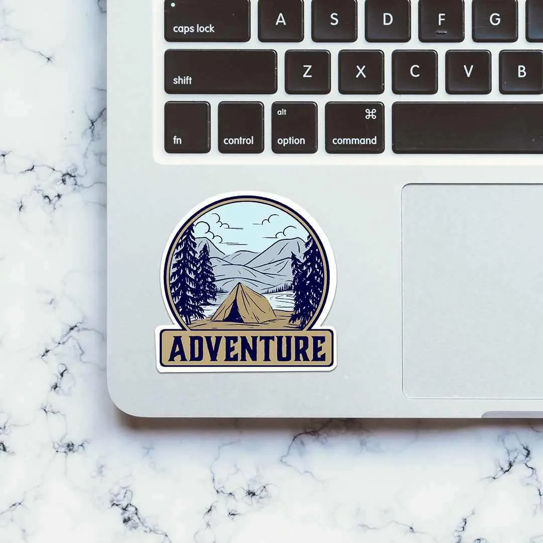 Adventure - Camping Sticker