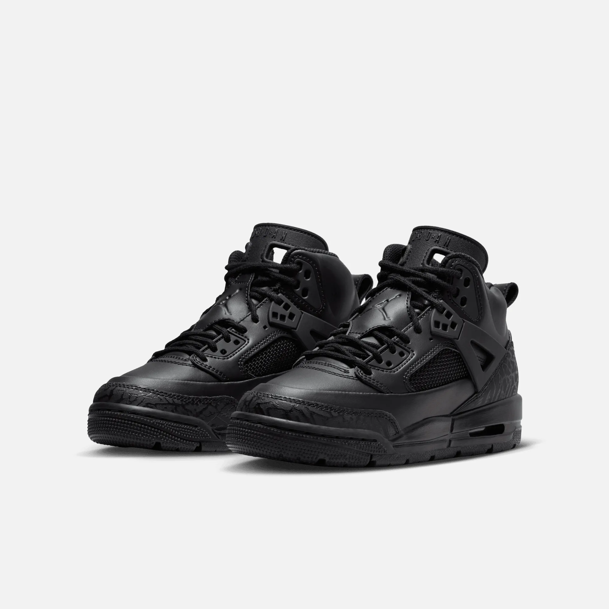 Air Jordan Big Kids' Winterized Spizike Triple Black (GS)