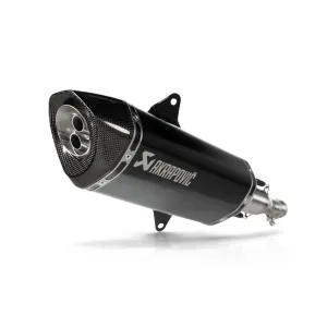 AKRAPOVIC S-IT3SO1-HRTBL Muffler Slip-On Line (Titanium) for ITALJET Dragster 300 2024-