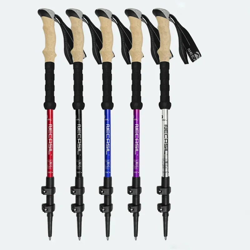 Aluminum Telescopic Trekking Poles