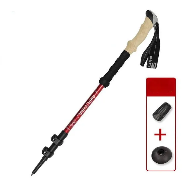 Aluminum Telescopic Trekking Poles