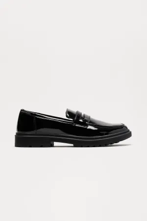 Alvin Patent Loafer - Black