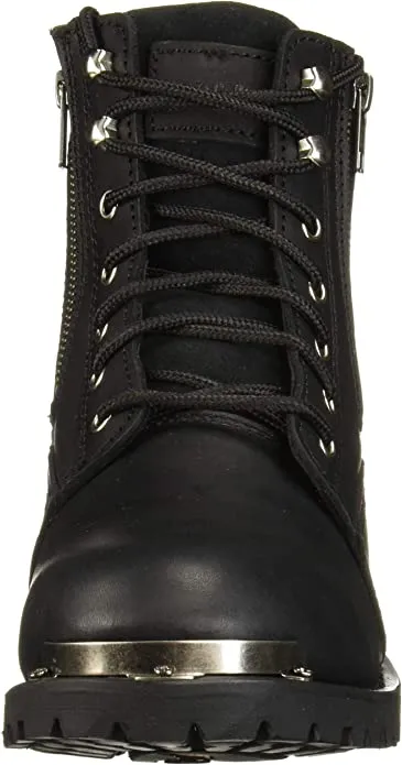 Ankle Boot - Mens 6" Double Zipper Biker Boot