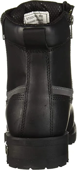 Ankle Boot - Mens 6" Double Zipper Biker Boot