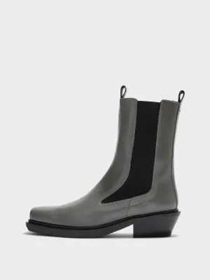 Antonia Leather Biker Boots