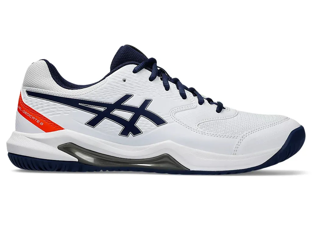 Asics Gel-Dedicate 8 Men White/Blue Expanse