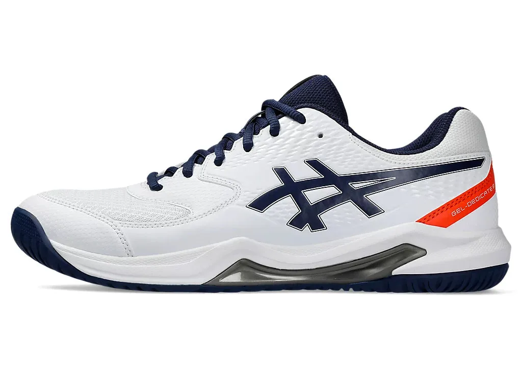 Asics Gel-Dedicate 8 Men White/Blue Expanse