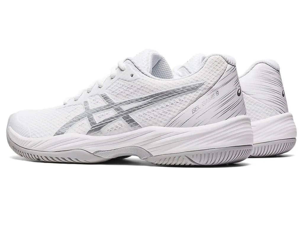 Asics Gel-Game 9 Women's Tennis Shoes White/Pure Silver