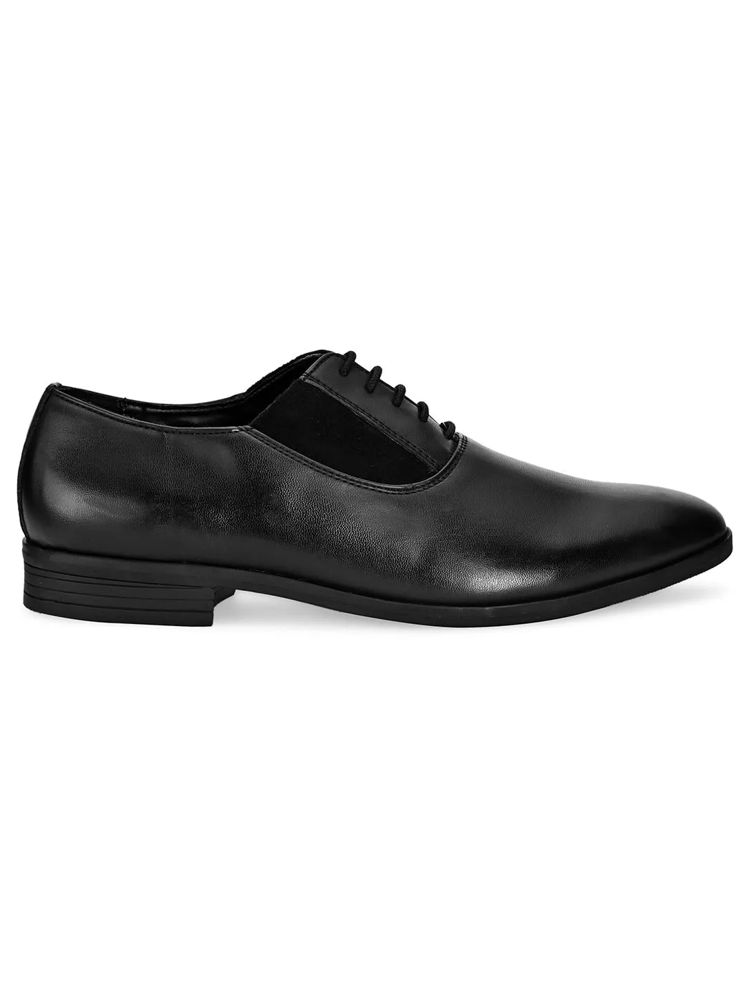 Aster Black Formal Shoes