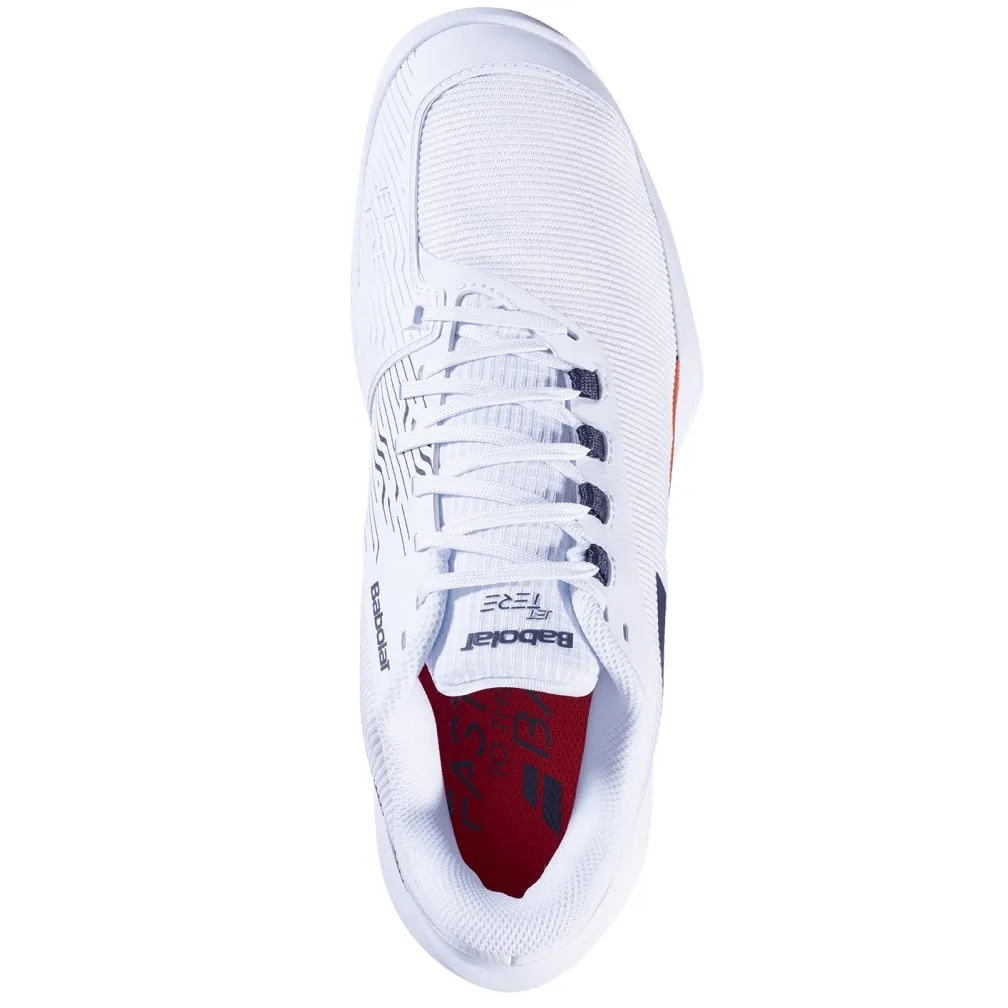 Babolat Jet Tere 2 All Court Tennis Shoes (Mens) - White/Strike Red