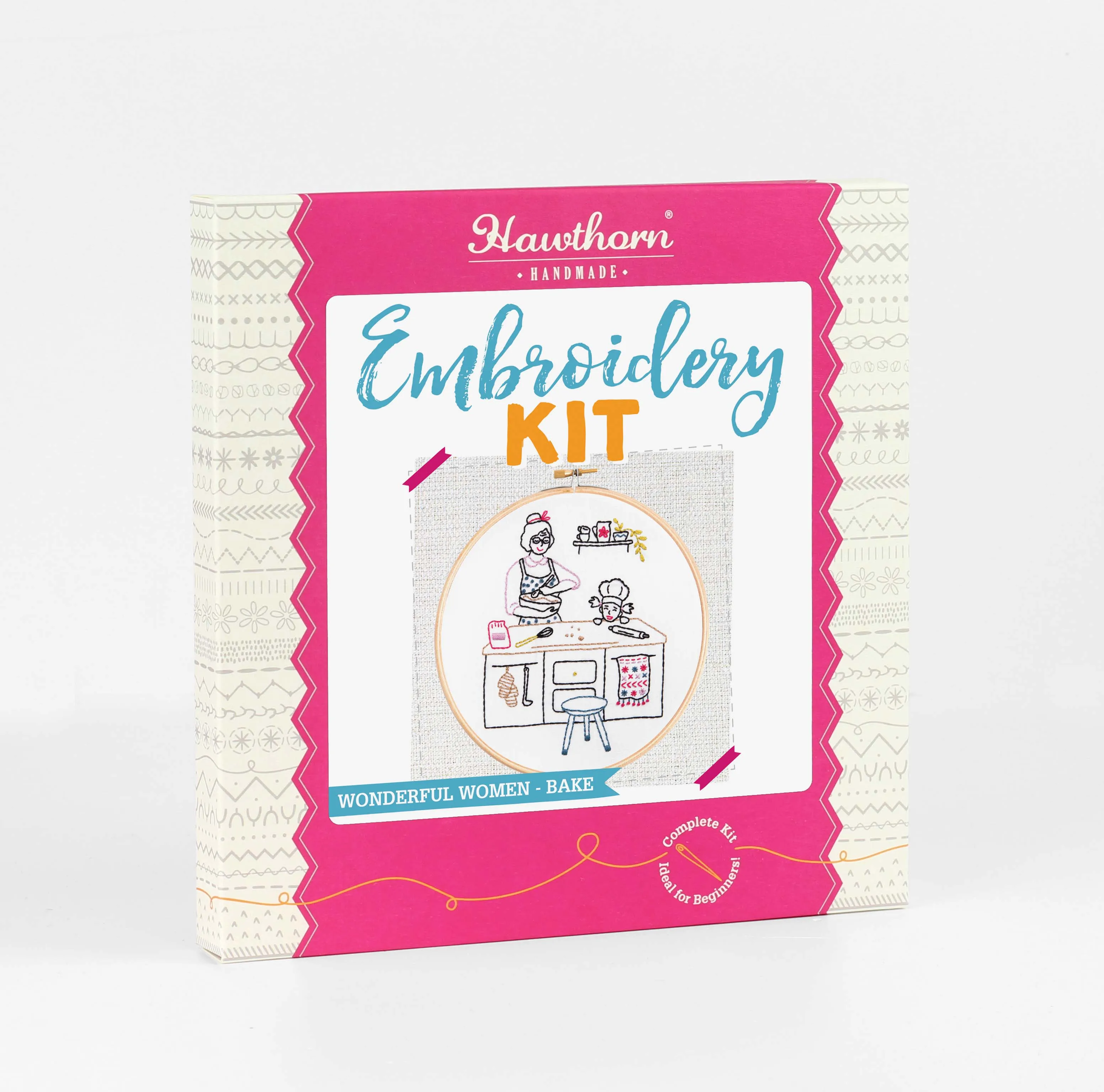 Bake Embroidery Kit (Wonderful Women Collection)