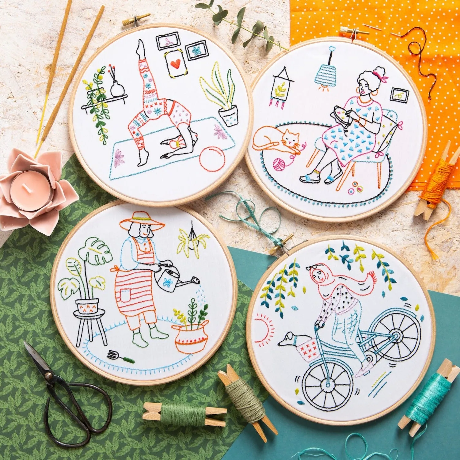 Bake Embroidery Kit (Wonderful Women Collection)