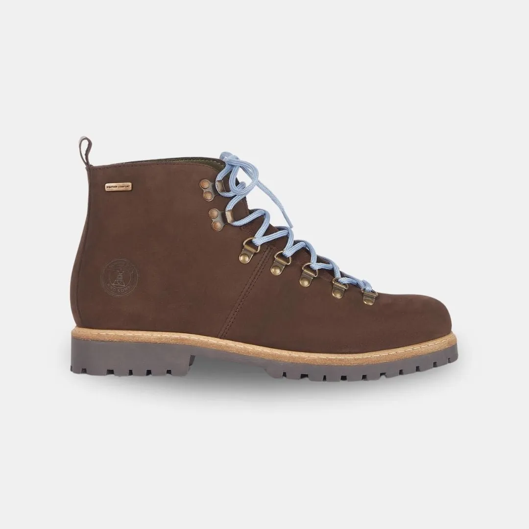 Barbour Wainwright Hiking Boots Choco