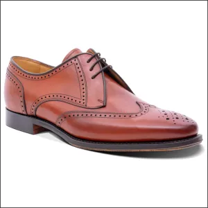 Barker Bakewell Chestnut Calf Derby/