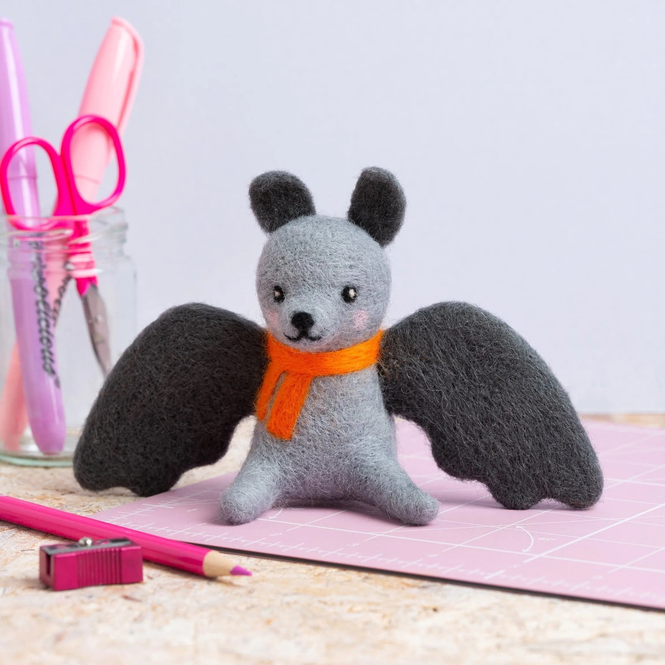 Bat Needle Felting Kit