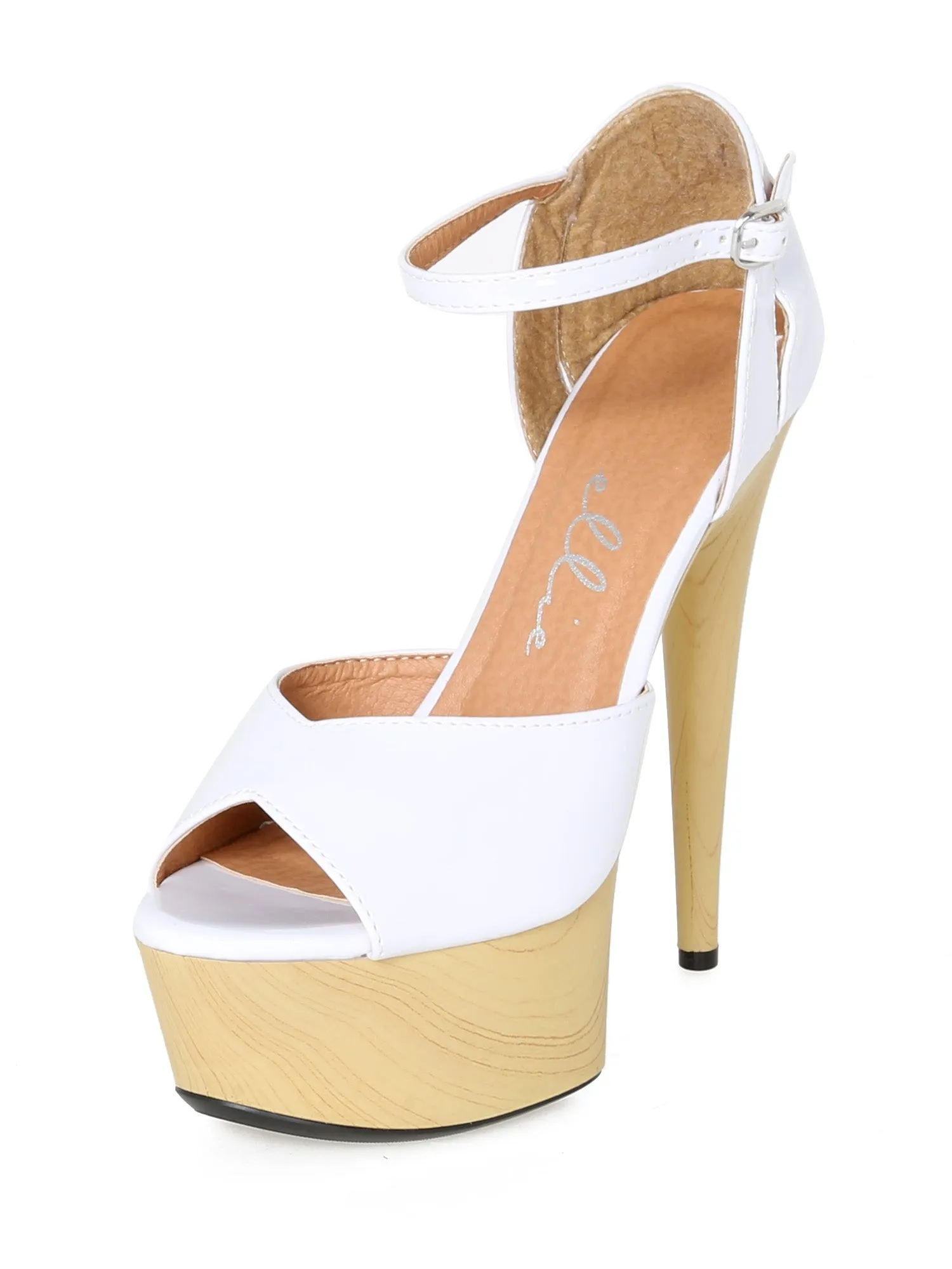 Billie Nude Peeptoe Sandals