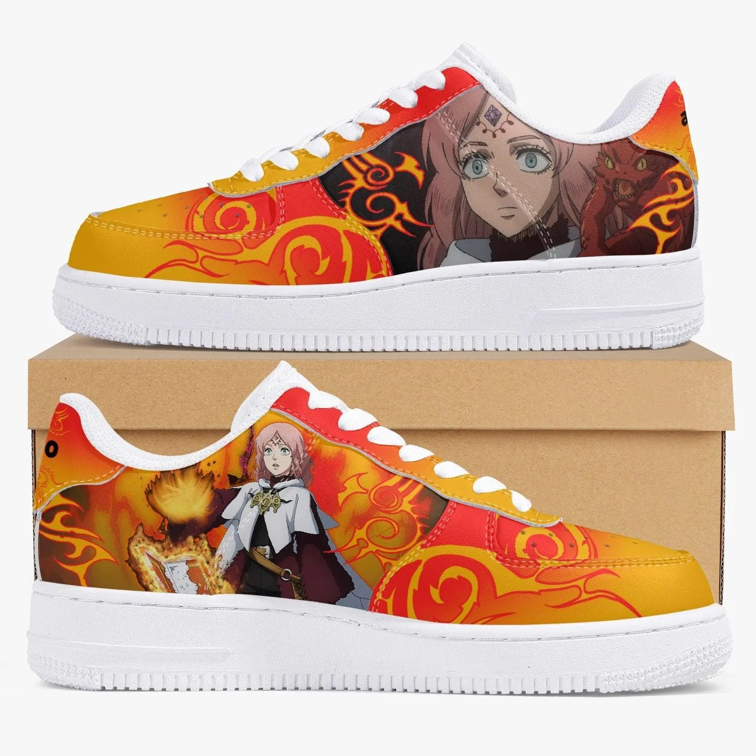 Black Clover Fana AF1 Anime Shoes