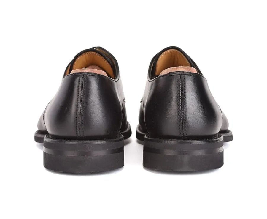 Black Derby Shoes - Rubber outsole - MAYFAIR CLASSIC GOMME CITY