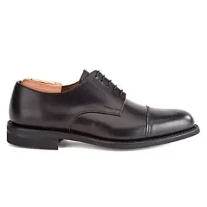 Black Derby Shoes - Rubber outsole - MAYFAIR CLASSIC GOMME CITY