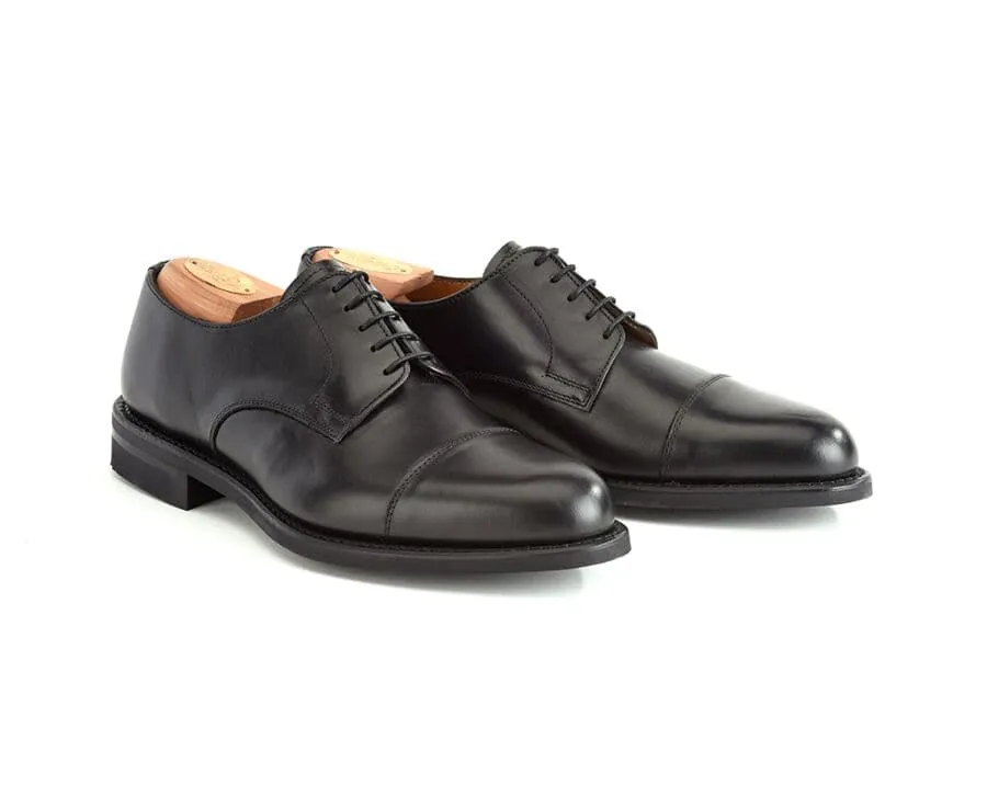 Black Derby Shoes - Rubber outsole - MAYFAIR CLASSIC GOMME CITY