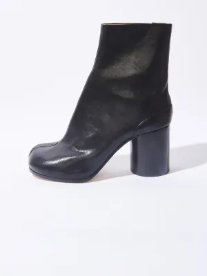 Black High-Heel Tabi Boots