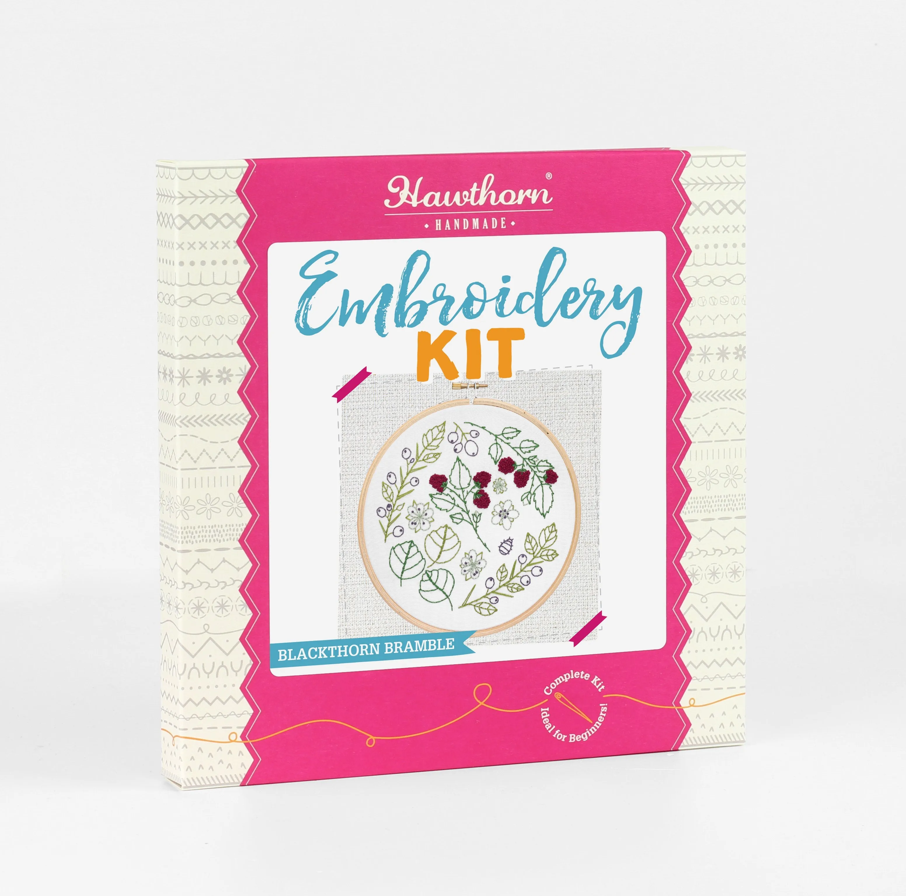 Blackthorn Bramble Embroidery Kit