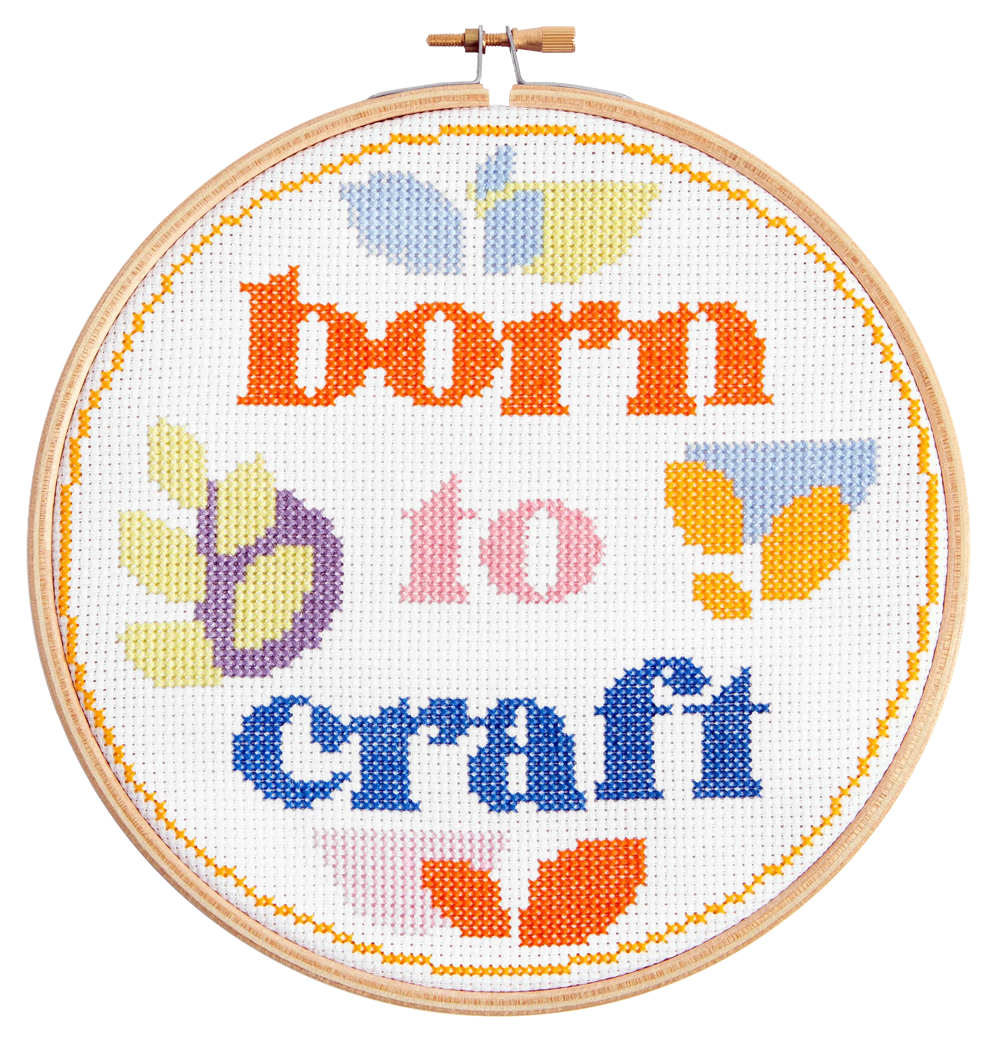 Born to Craft Cross Stitch Kit