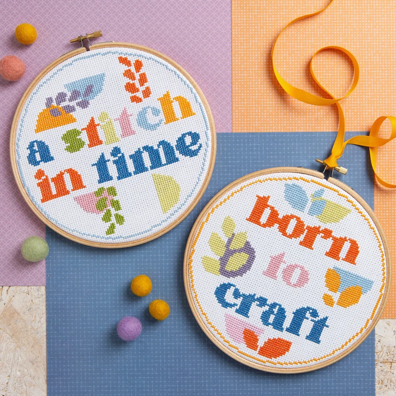 Born to Craft Cross Stitch Kit