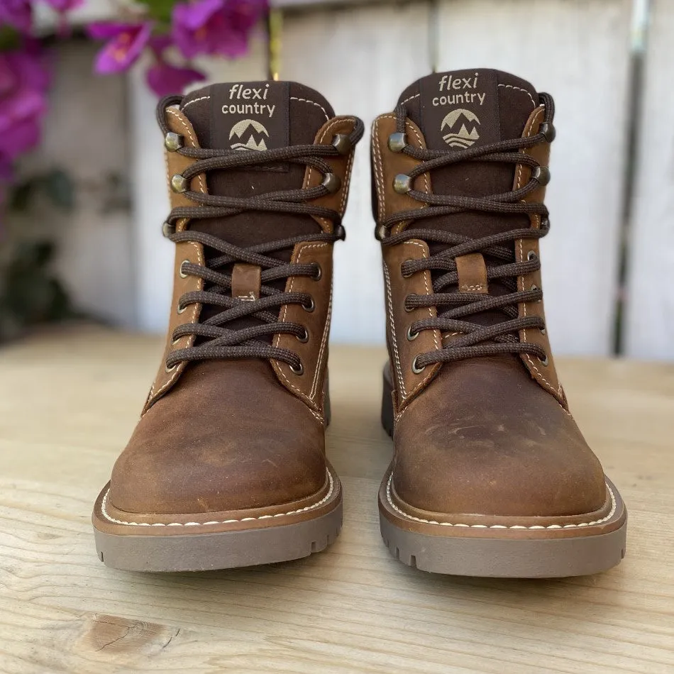 Bota Flexi Country Tan - Botas Flexi para Mujer