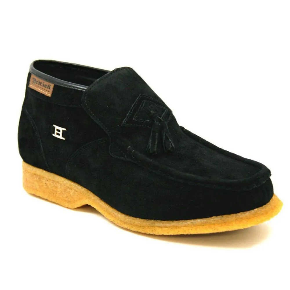 British Walkers Palace Men's Leather and Suede Slip On