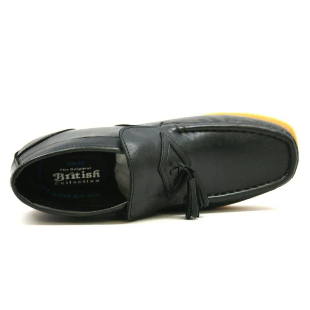 British Walkers Palace Men's Leather and Suede Slip On