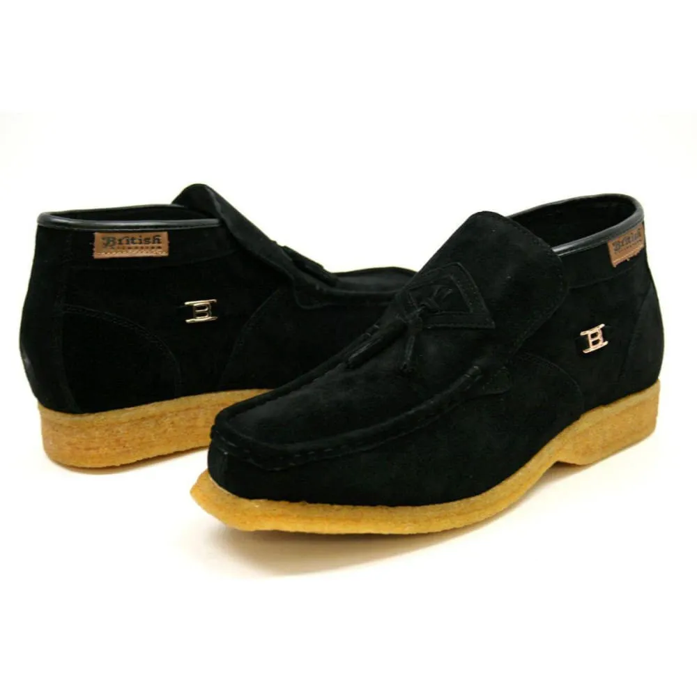 British Walkers Palace Men's Leather and Suede Slip On