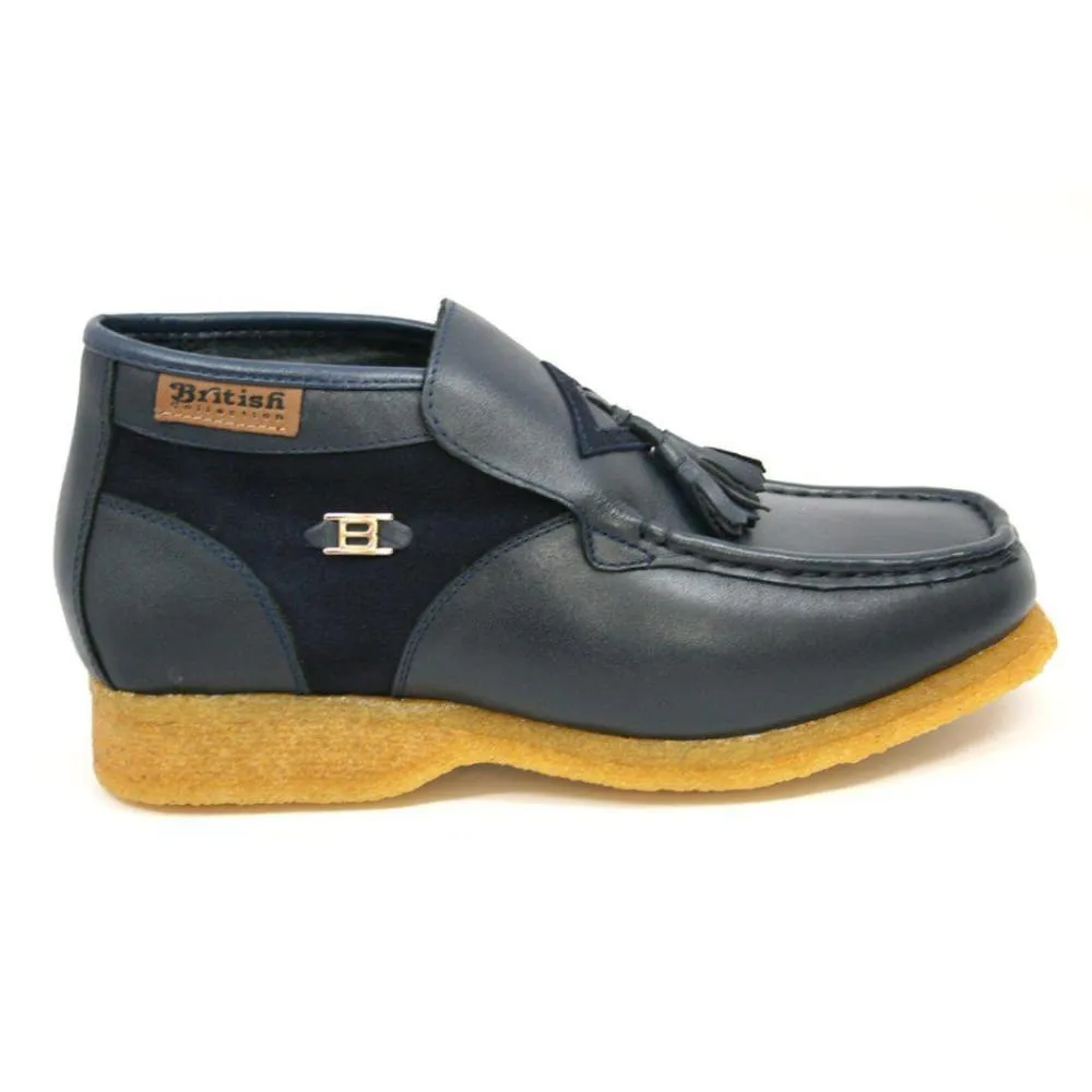 British Walkers Palace Men's Leather and Suede Slip On