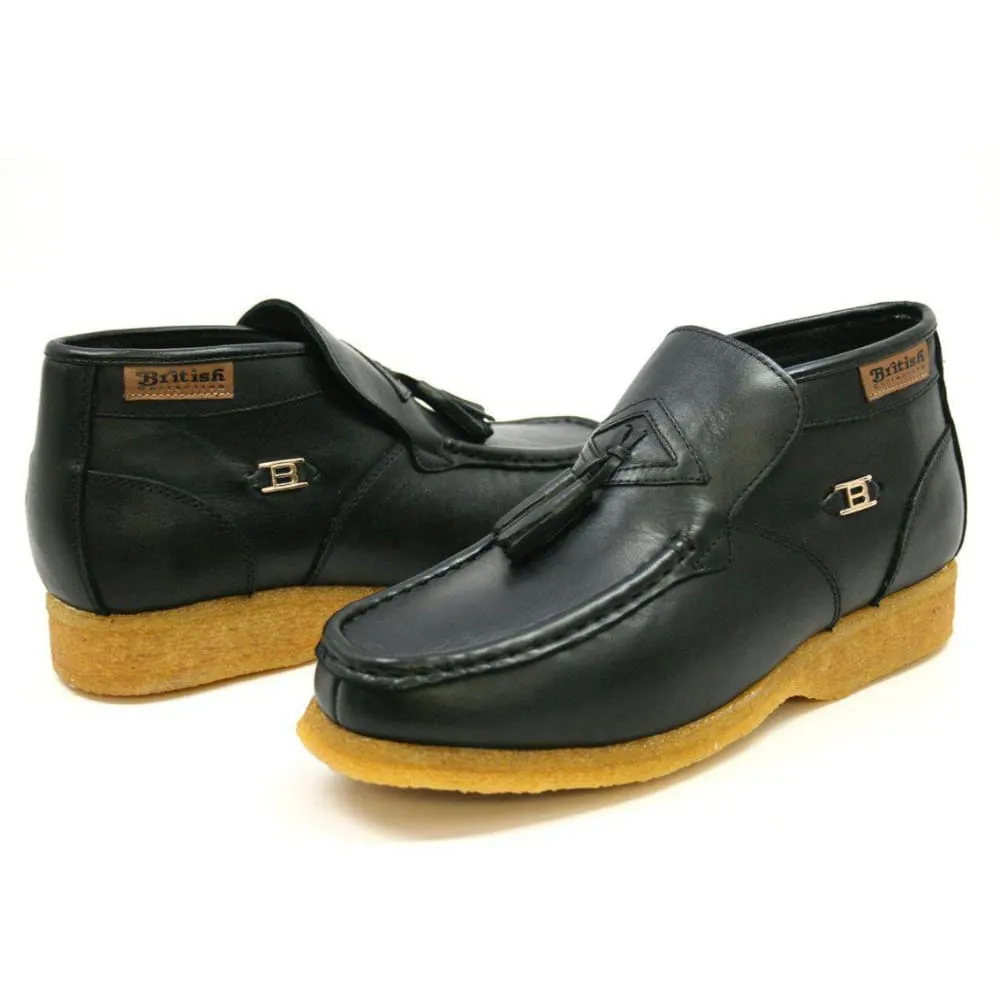 British Walkers Palace Men's Leather and Suede Slip On