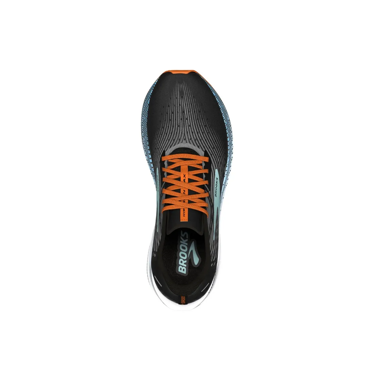 Brooks Hyperion Max Black Orange  Running Shoes