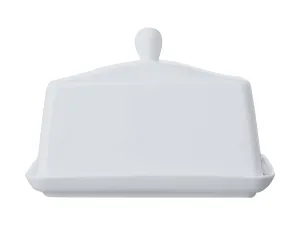 Butter Dish - White