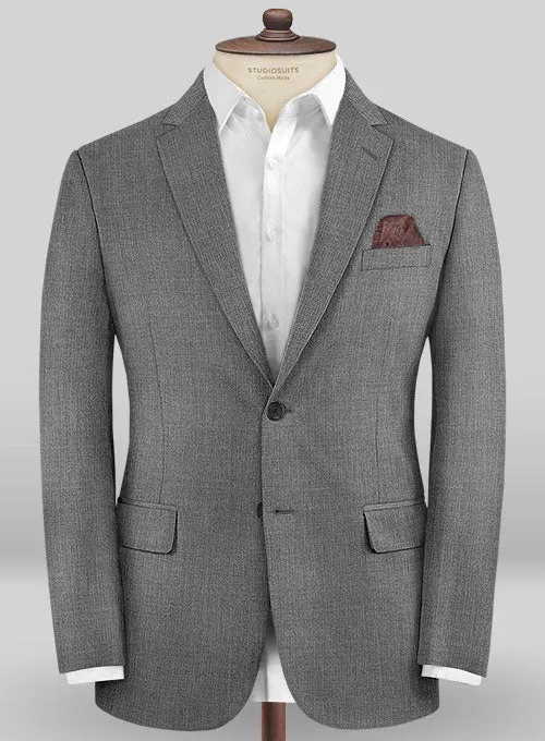 Caccioppoli Sun Dream Fenti Gray Wool Silk Suit