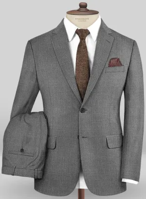 Caccioppoli Sun Dream Fenti Gray Wool Silk Suit