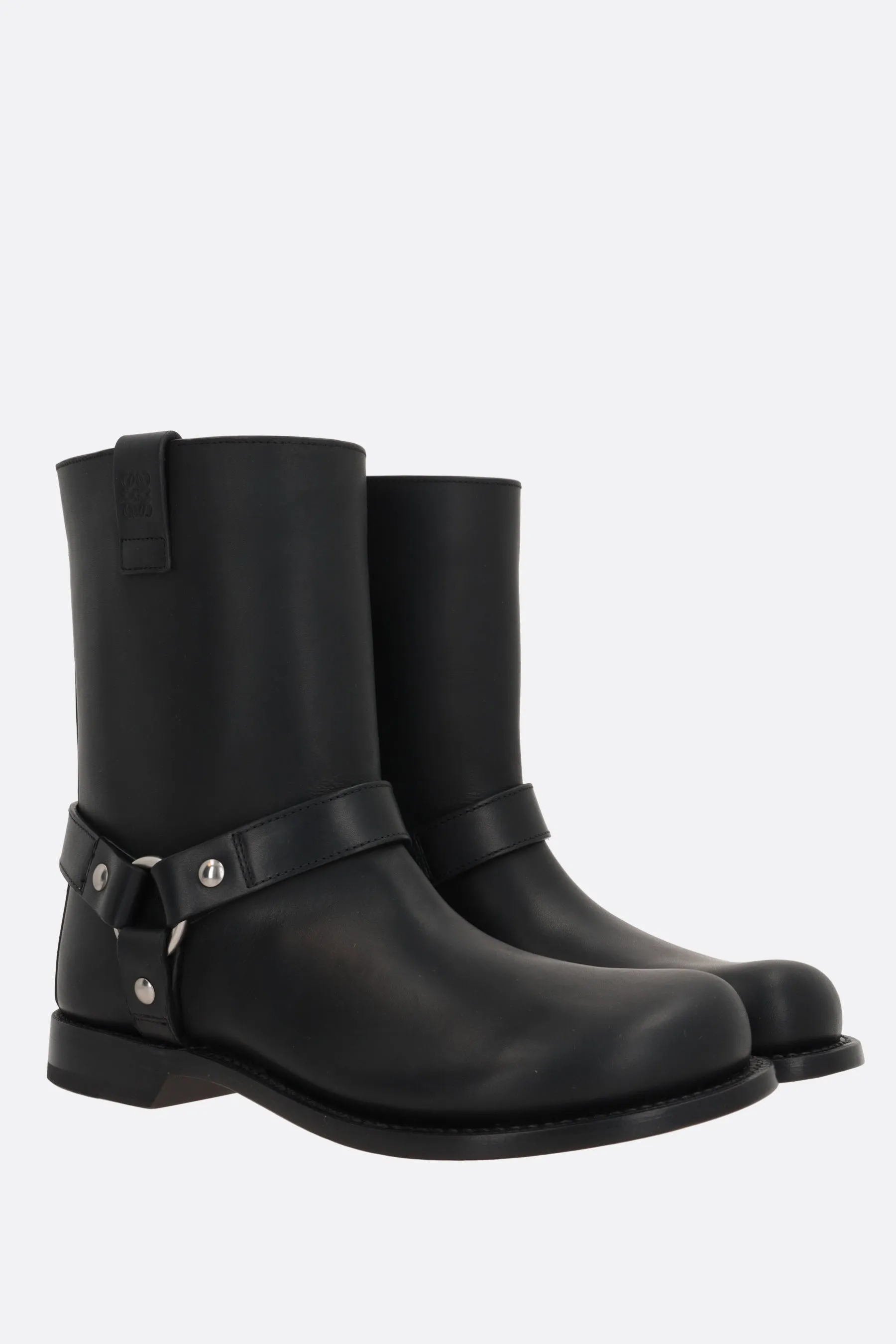 Campo Biker smooth leather boots