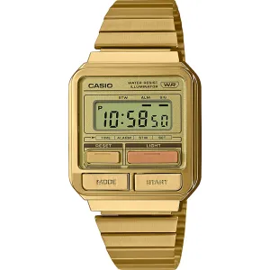 Casio A120WEG-9 Front Button Series Digital Mens Watch