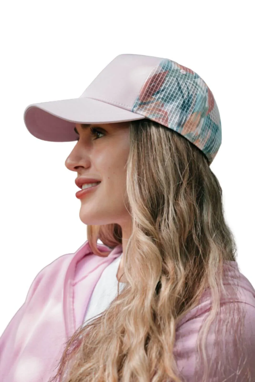 Casquette Grid Mesh Time-Out (Pink Quartz) De CTR