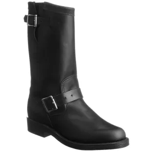 Chippewa 1901W14 Black Womens Leather Mid-Calf Boots - UK 4