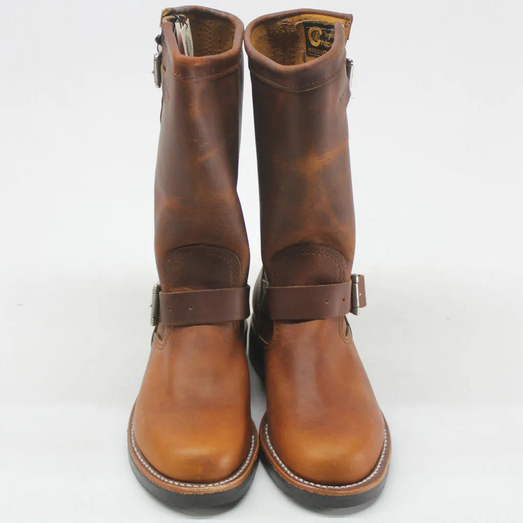 Chippewa 1901W15 Tan Womens Leather Mid-Calf Boots - UK 5